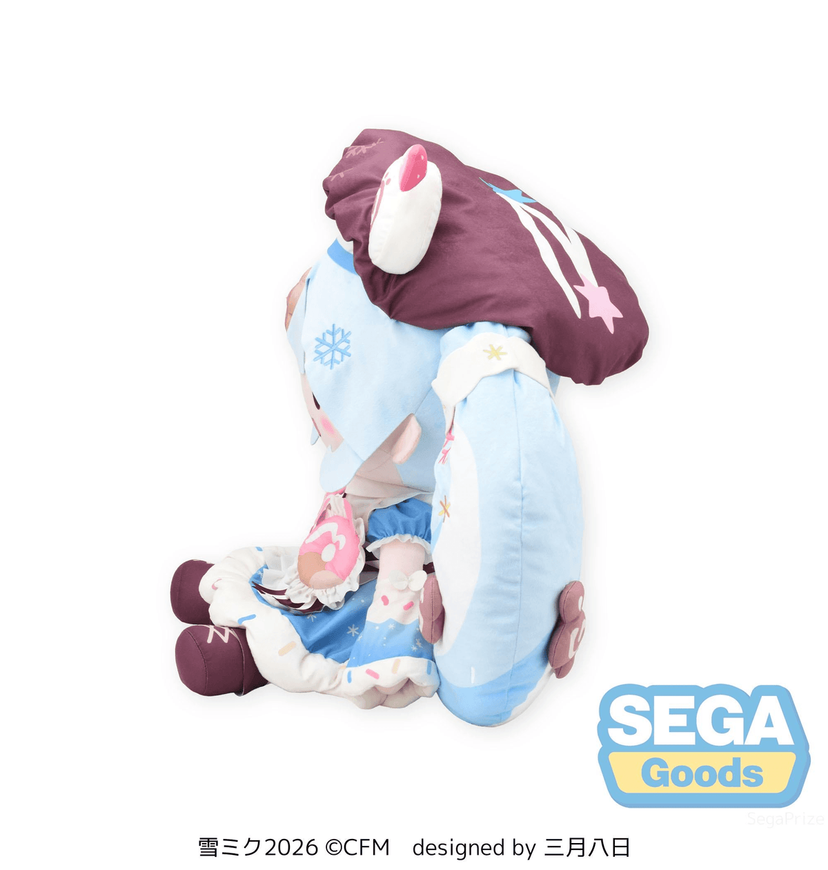 Vocaloid: Snow Miku -2026 Ver.- Dodeka Jumbo Plush