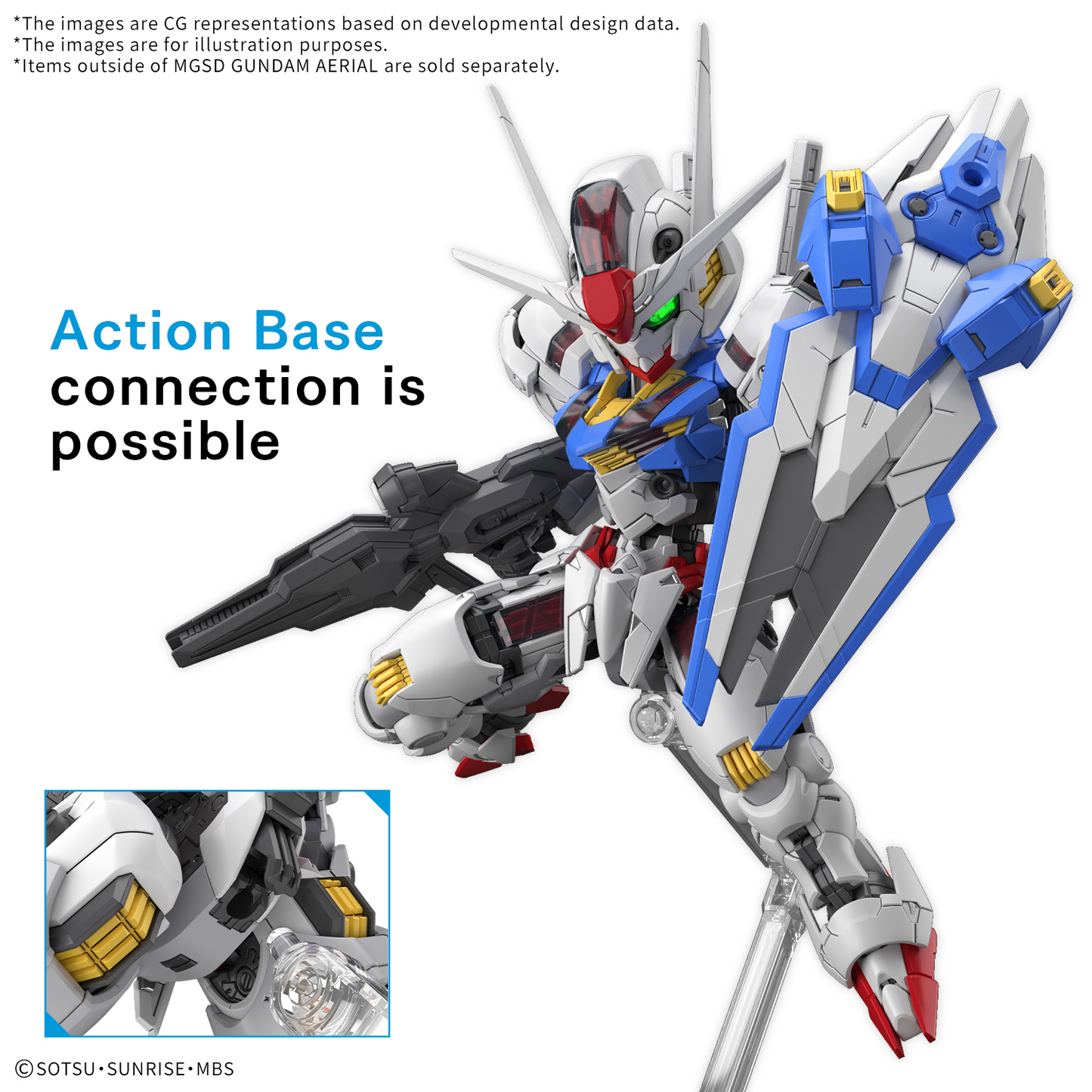 Gundam: Gundam Aerial MGSD Model