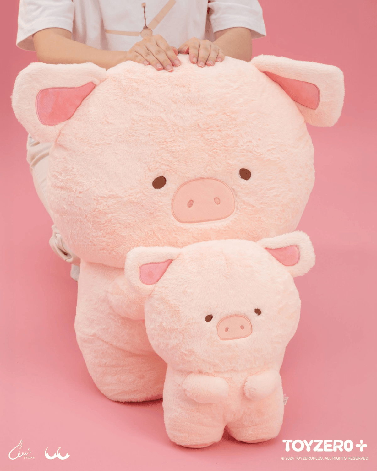 LuLu The Pig: Lulu Large Flat Plush