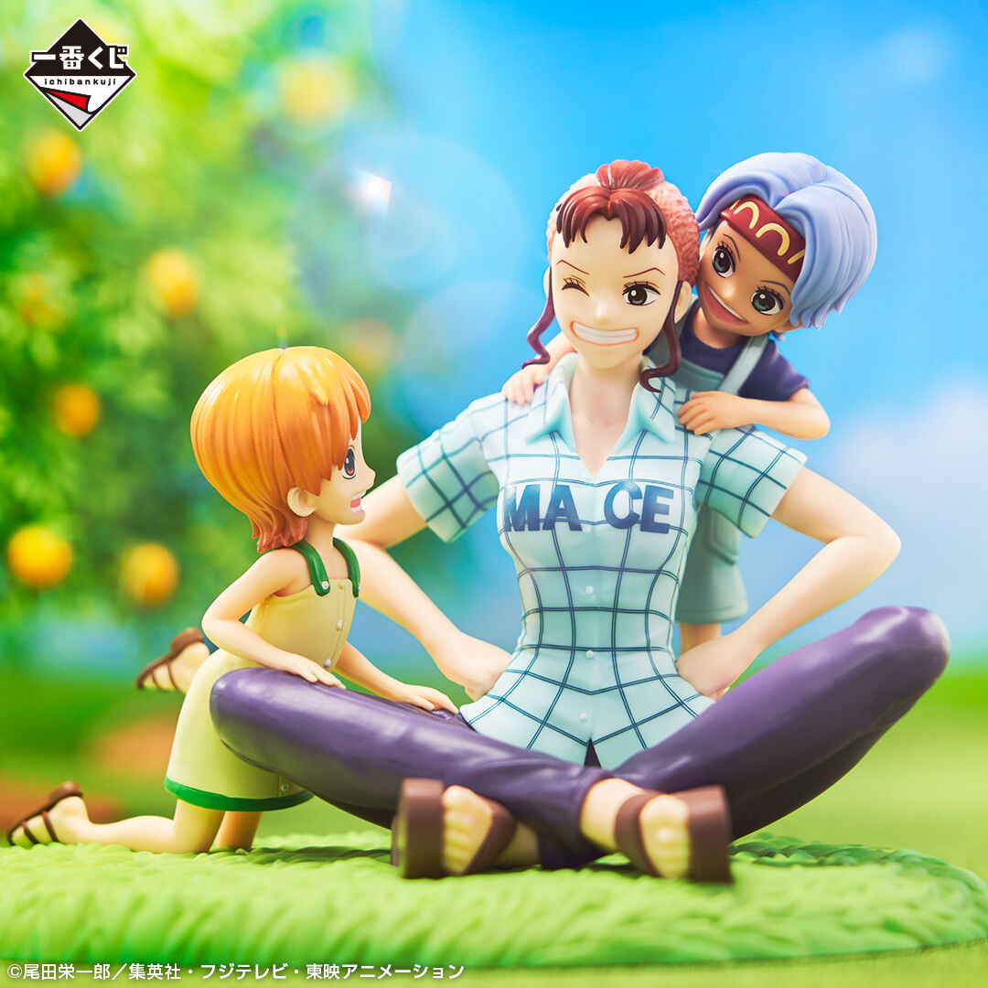 One Piece: Nami, Nojiko, & Bellemere -Emotional Stories- Ichibansho Figure
