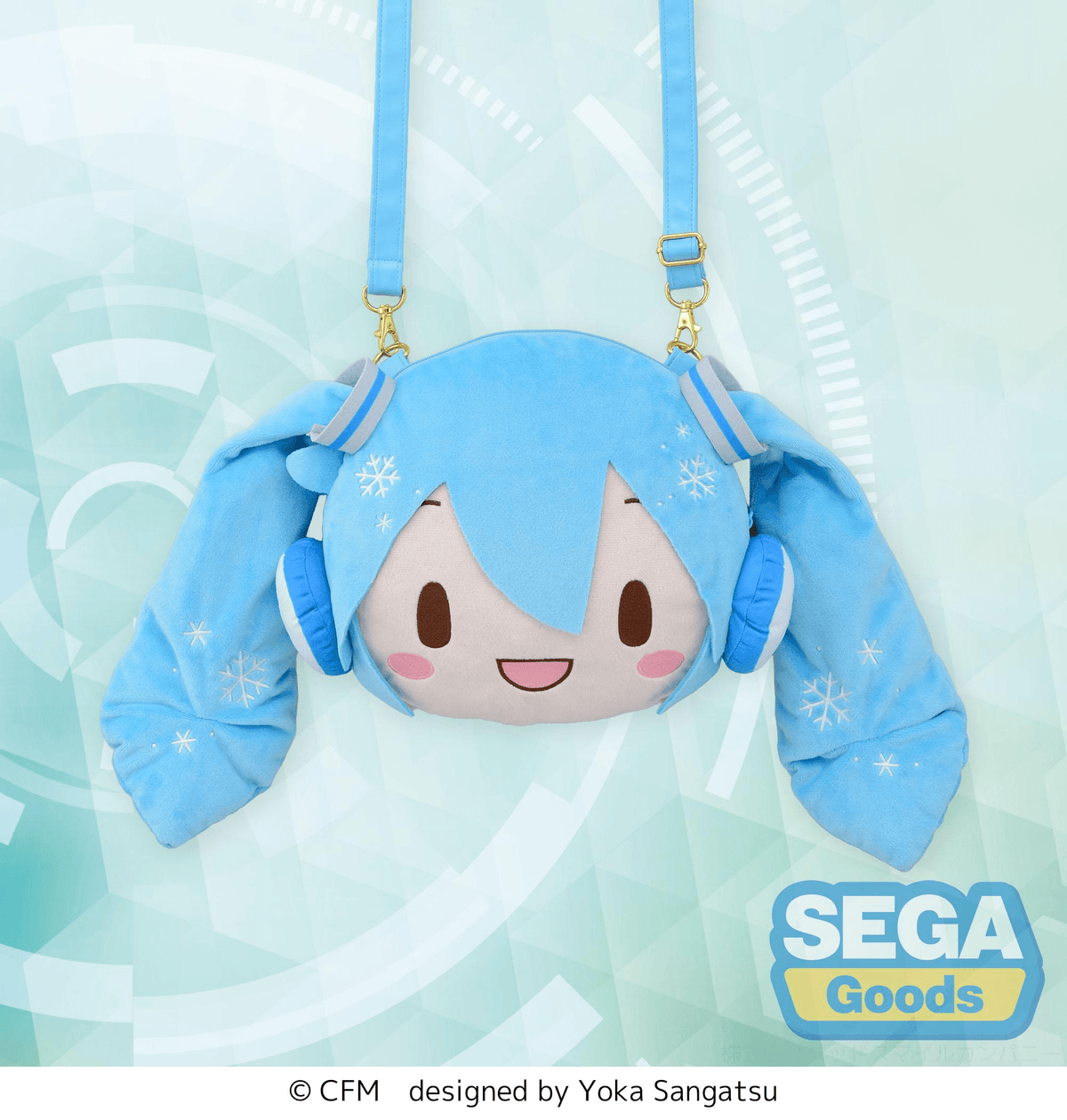 Vocaloid: Snow Miku -Fuwa Petit- Shoulder Bag