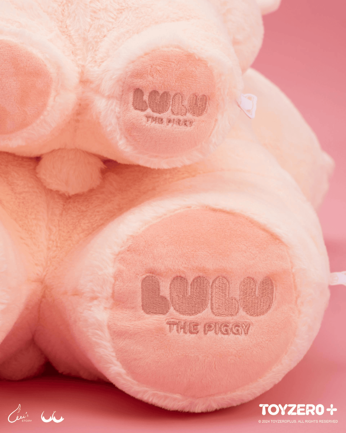 LuLu The Pig: Lulu Large Flat Plush