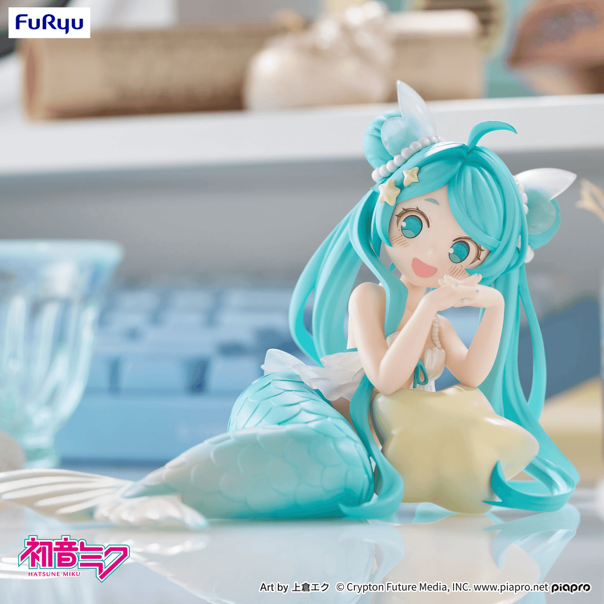Vocaloid: Hatsune Miku Desktop Fairy -Mermaid Princess Ver.- Prize Figure