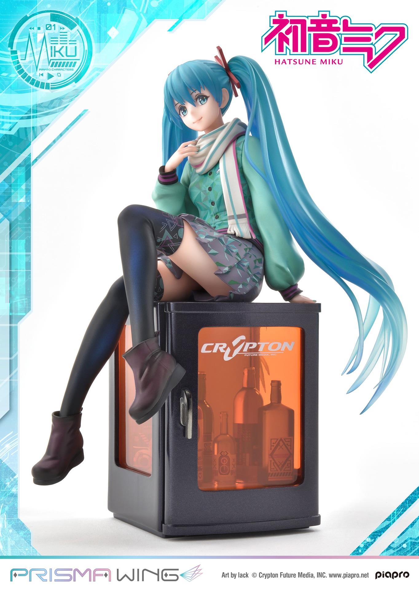 Vocaloid: Hatsune Miku -Art by Lack- Prisma Wing 1/7 Scale Figurine
