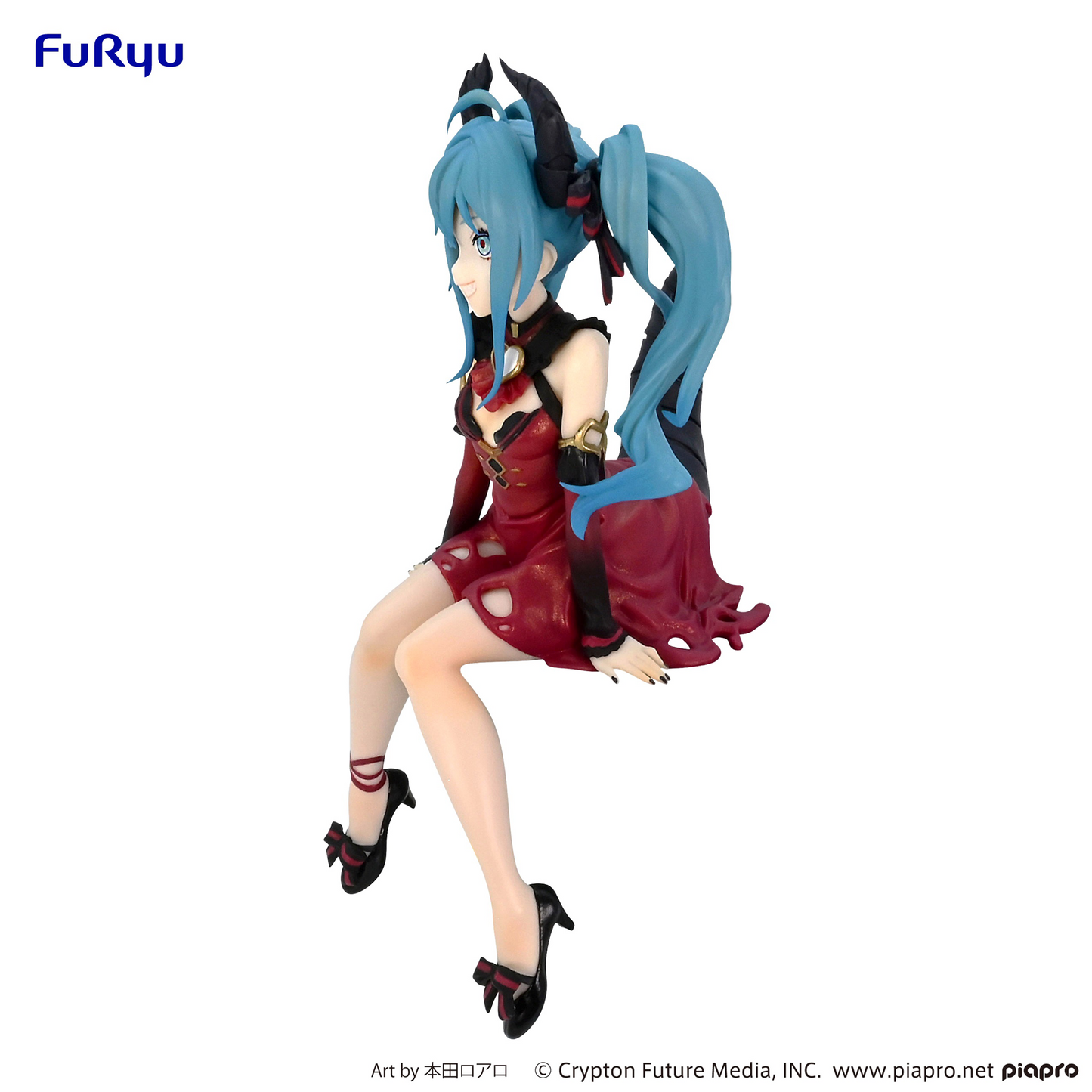 Vocaloid: Miku Villain Red Ver. Noodle Stopper Prize Figure