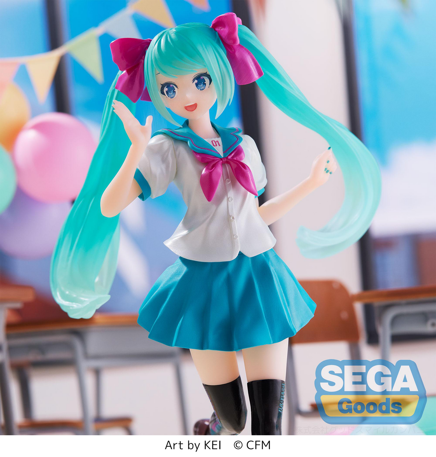Vocaloid: Miku 16th Anniversary Luminasta -Kei Ver.- Prize Figure