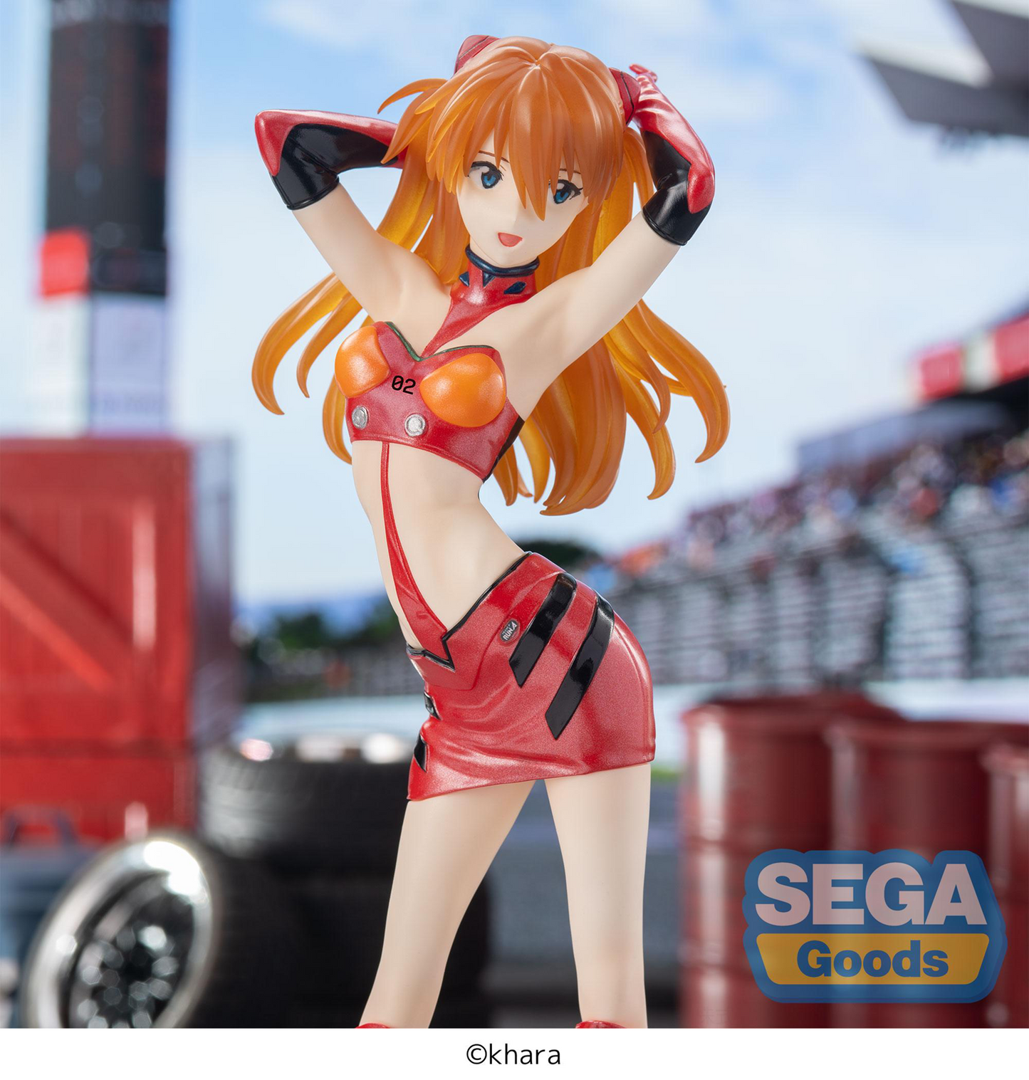 Evangelion: Asuka -Pit Walk- Luminasta Prize Figure