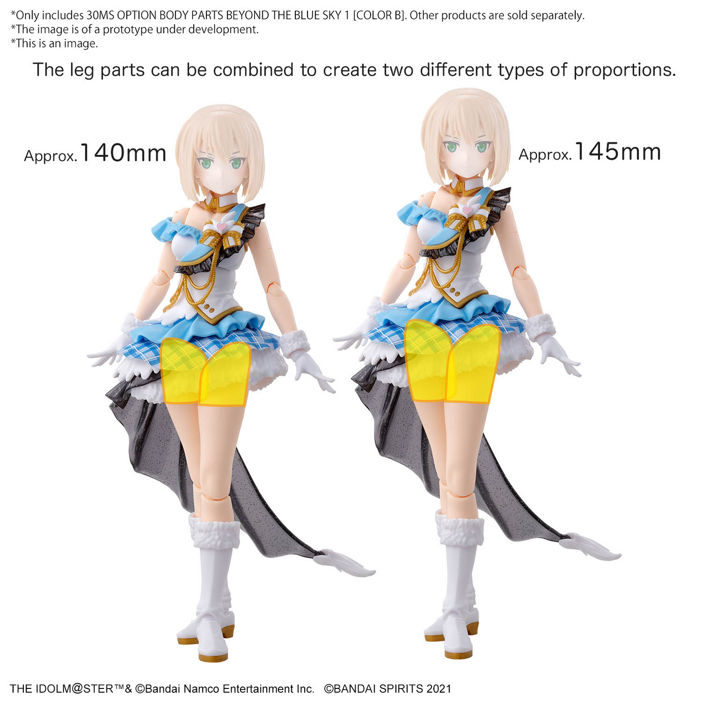 30 Minutes Sisters x Idolm@ster: Beyond the Blue Sky 1 (Colour B) Model Option Pack