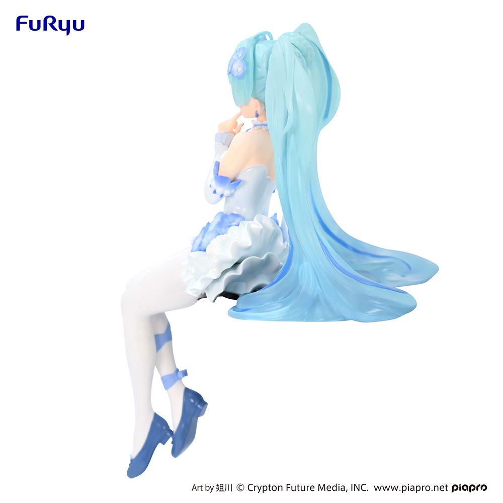 Vocaloid: Miku Flower Fairy Nemophila Noodle Stopper Prize Figure