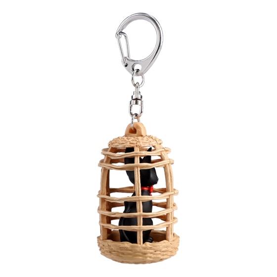 Kiki's Delivery Service: Jiji in Cage Key Chain