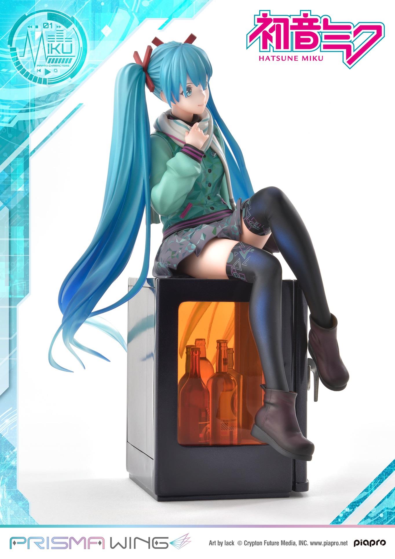Vocaloid: Hatsune Miku -Art by Lack- Prisma Wing 1/7 Scale Figurine