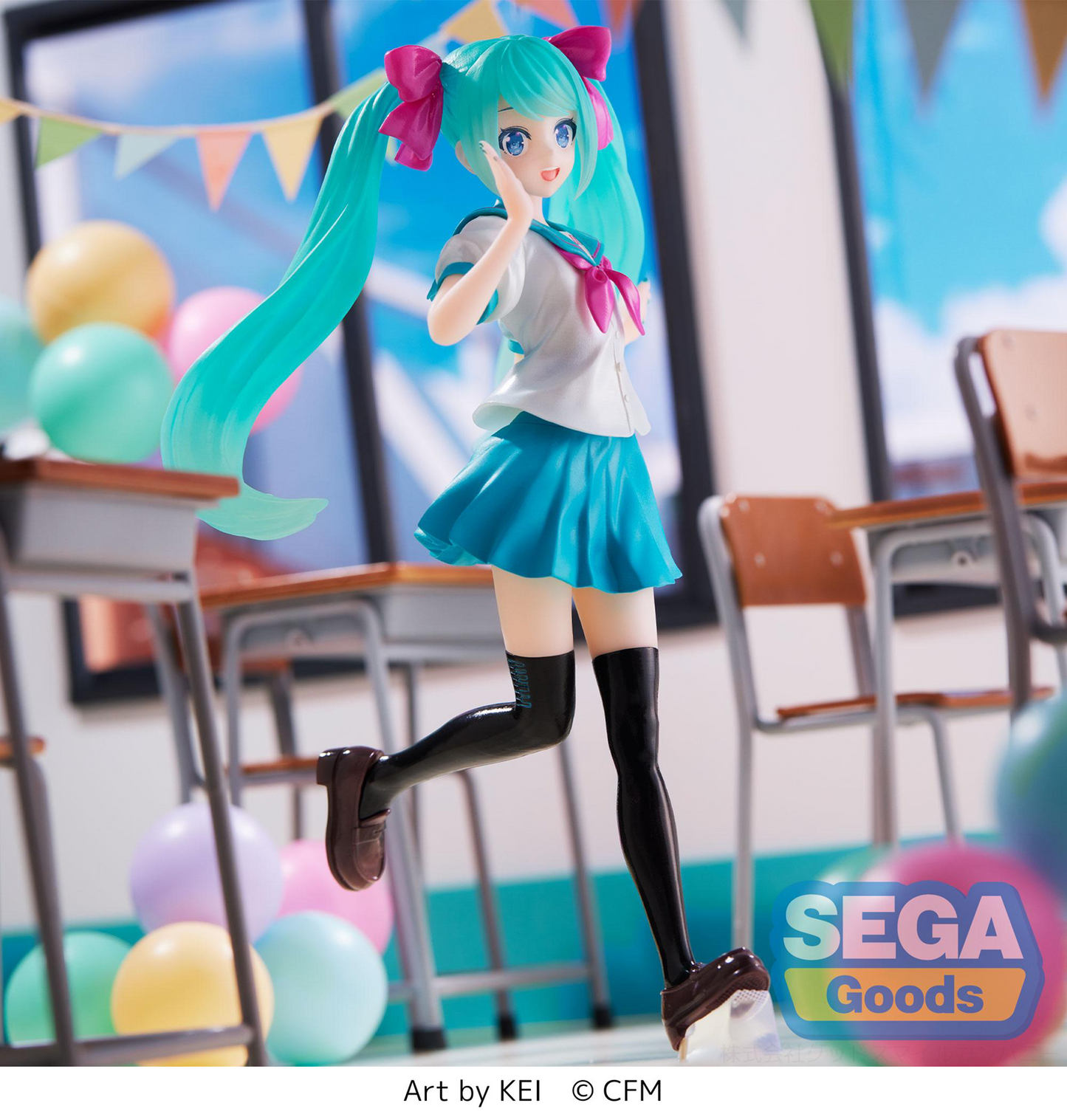 Vocaloid: Miku 16th Anniversary Luminasta -Kei Ver.- Prize Figure
