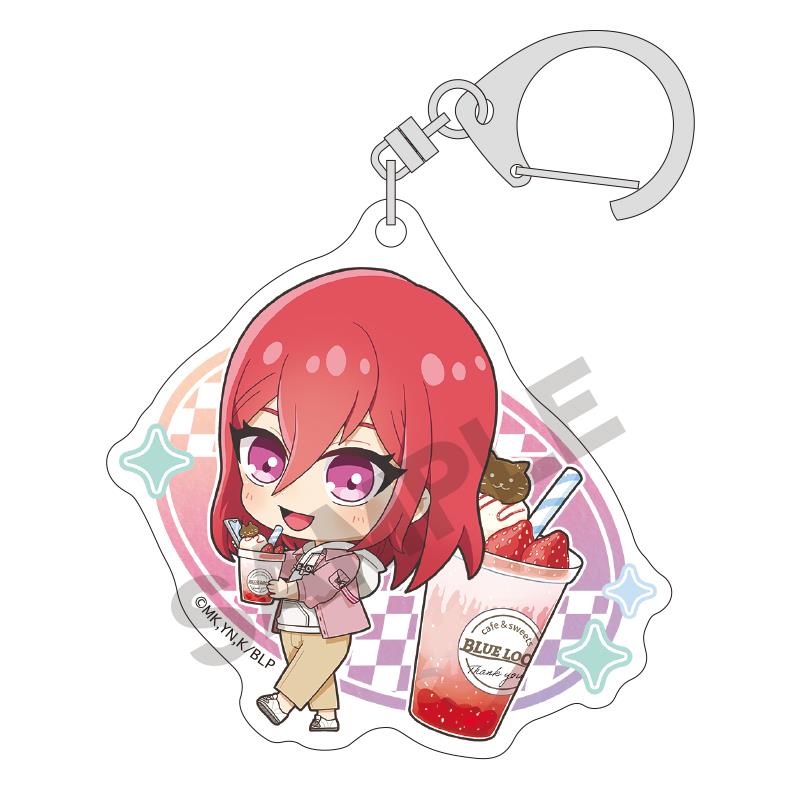 Blue Lock: Chara Peko Hoodie Acrylic Key Chain Blind Box