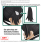 30 Minutes Sisters x Idolm@ster: Hair Style and Face Parts Set (Mamimi Tanaka/Sakuya Shirase) Model Option Pack