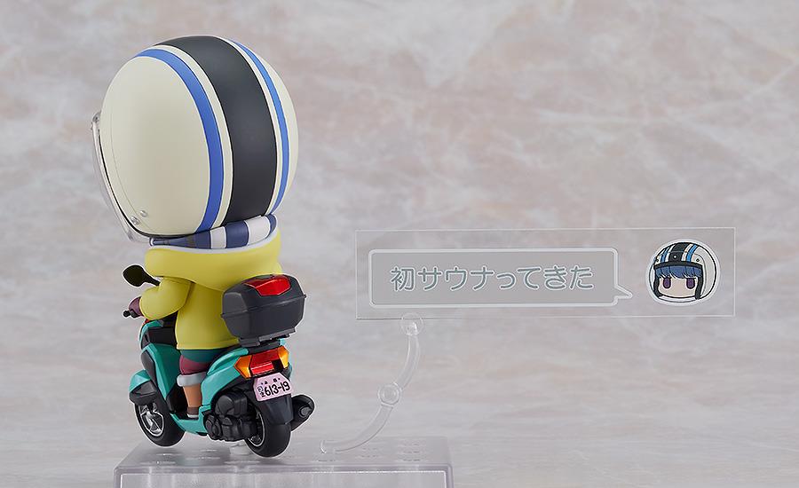 Laid-Back Camp: 1865 Rin Shima: Three Wheels Ver. Nendoroid