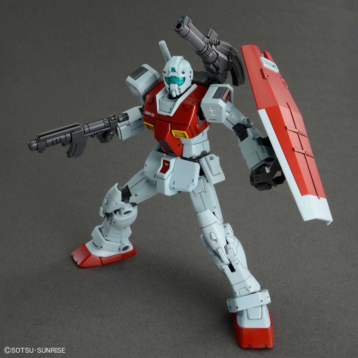 Gundam: GM (Shoulder Cannon/Missile Pod) HG Model