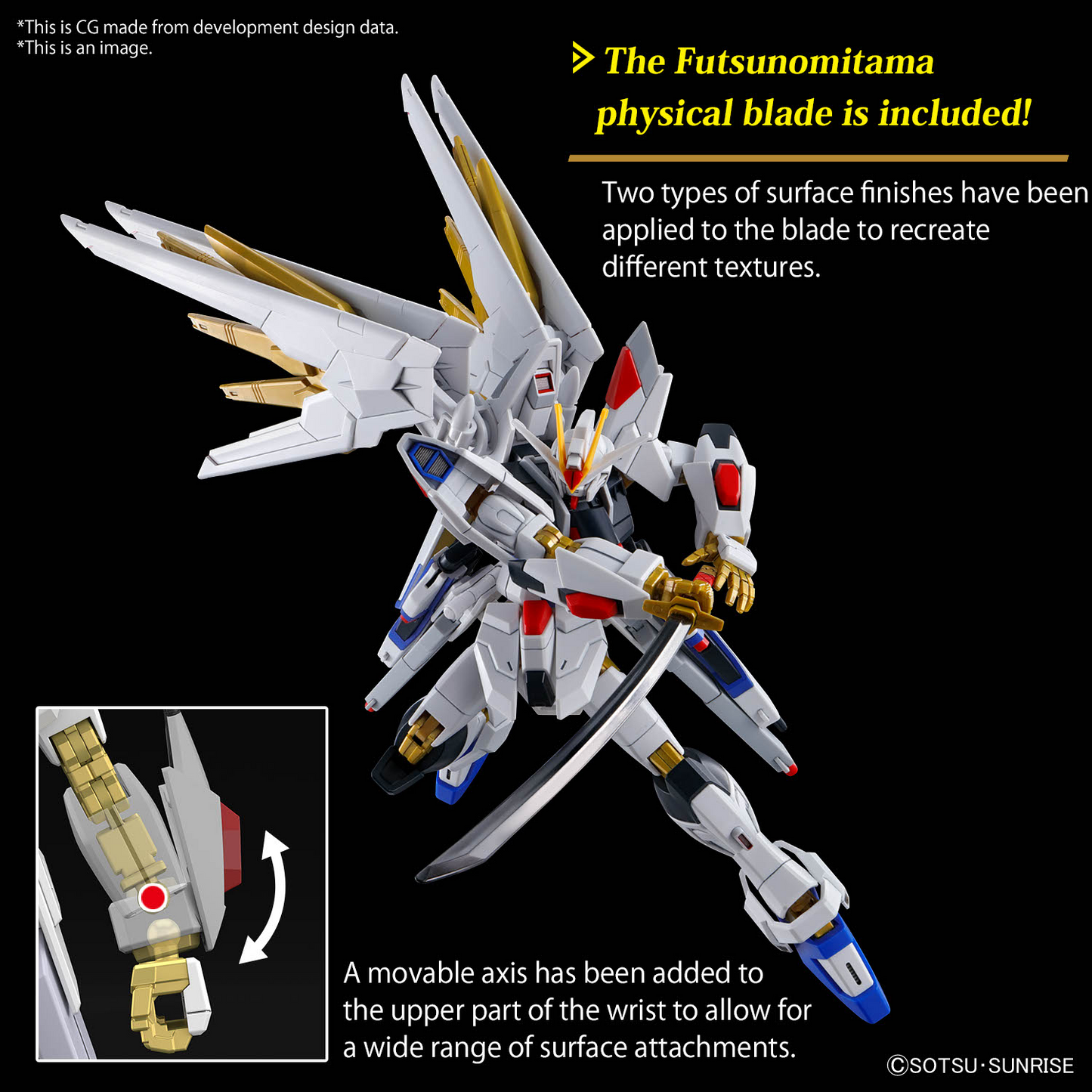 Gundam: Mighty Strike Freedom Gundam HG Model