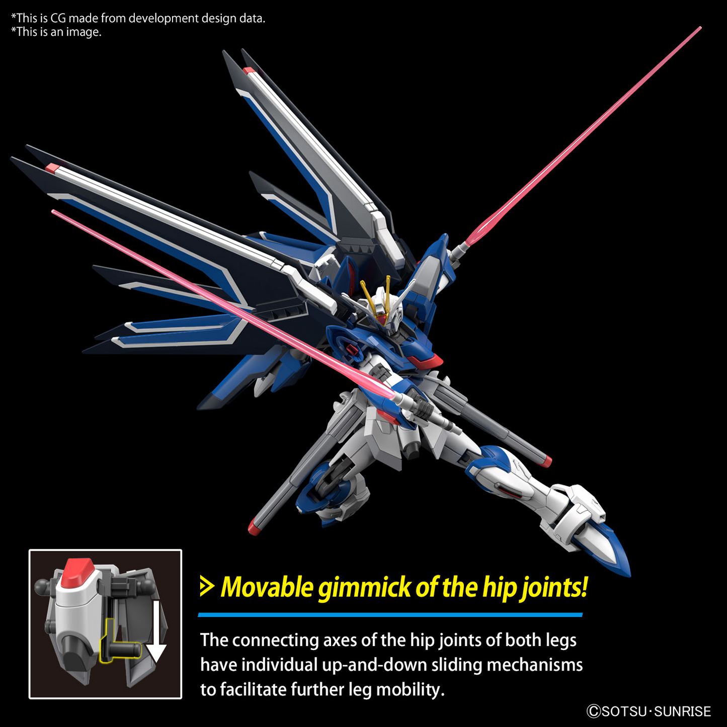 Gundam: Rising Freedom Gundam HG Model