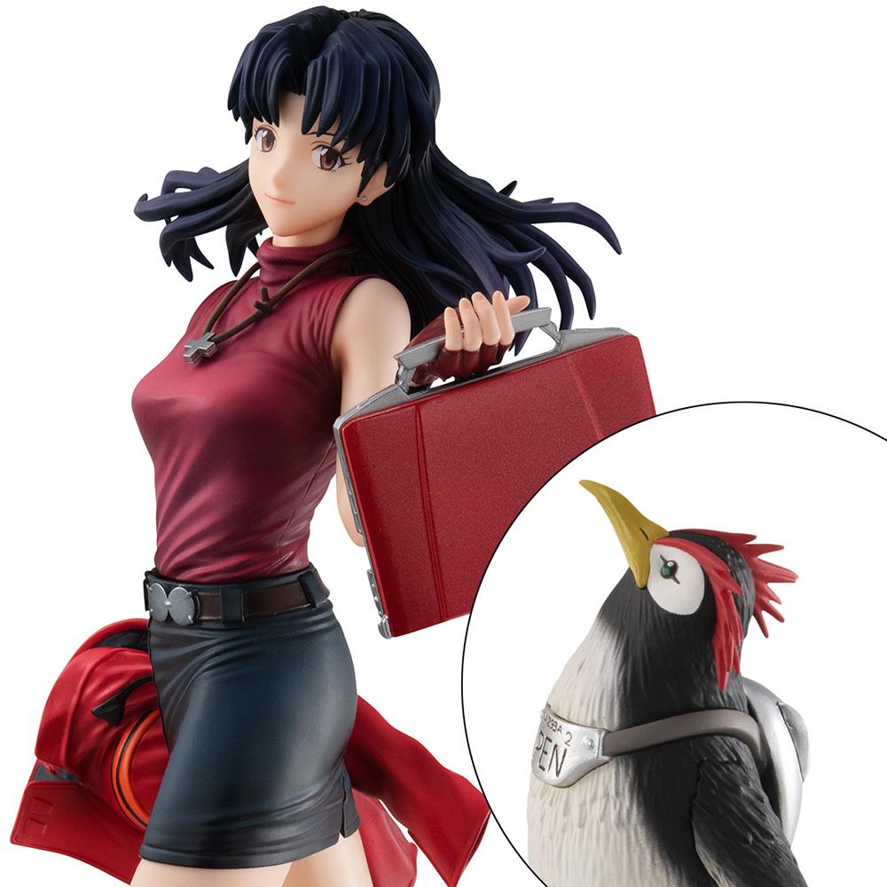 Evangelion: Misato & Pen Pen Gals Series Non-Scale Figurine
