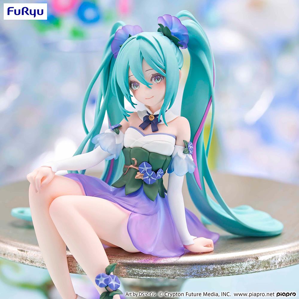 Vocaloid: Miku Flower Fairy Morning Glory Ver. Noodle Stopper Prize Figure