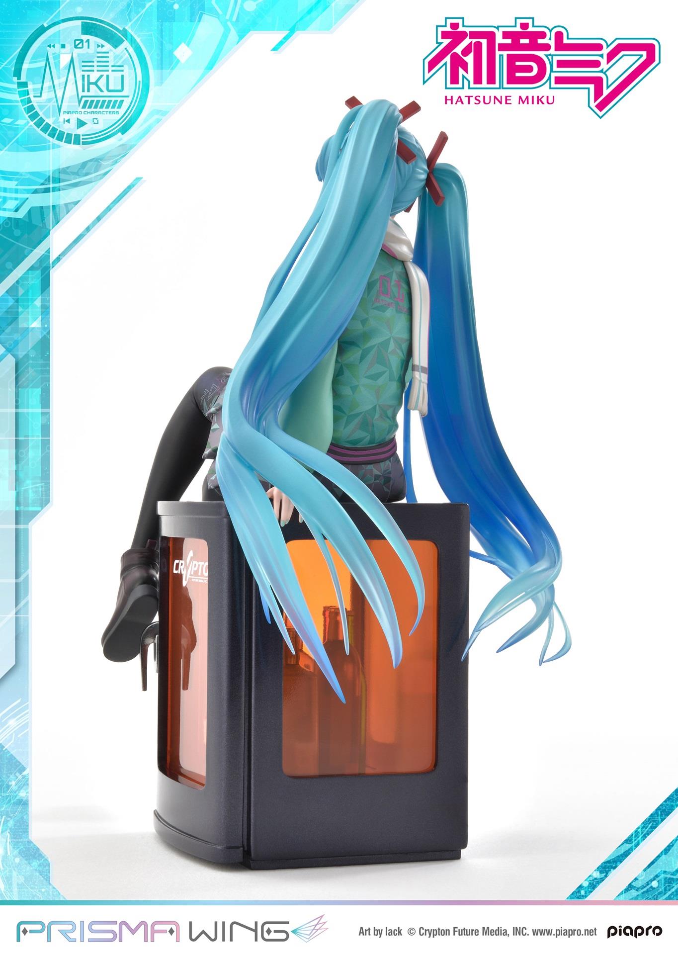 Vocaloid: Hatsune Miku -Art by Lack- Prisma Wing 1/7 Scale Figurine