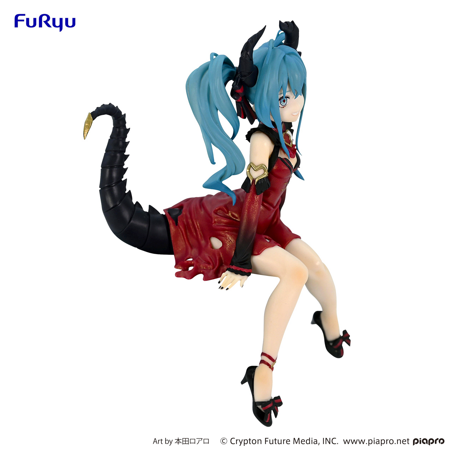 Vocaloid: Miku Villain Red Ver. Noodle Stopper Prize Figure