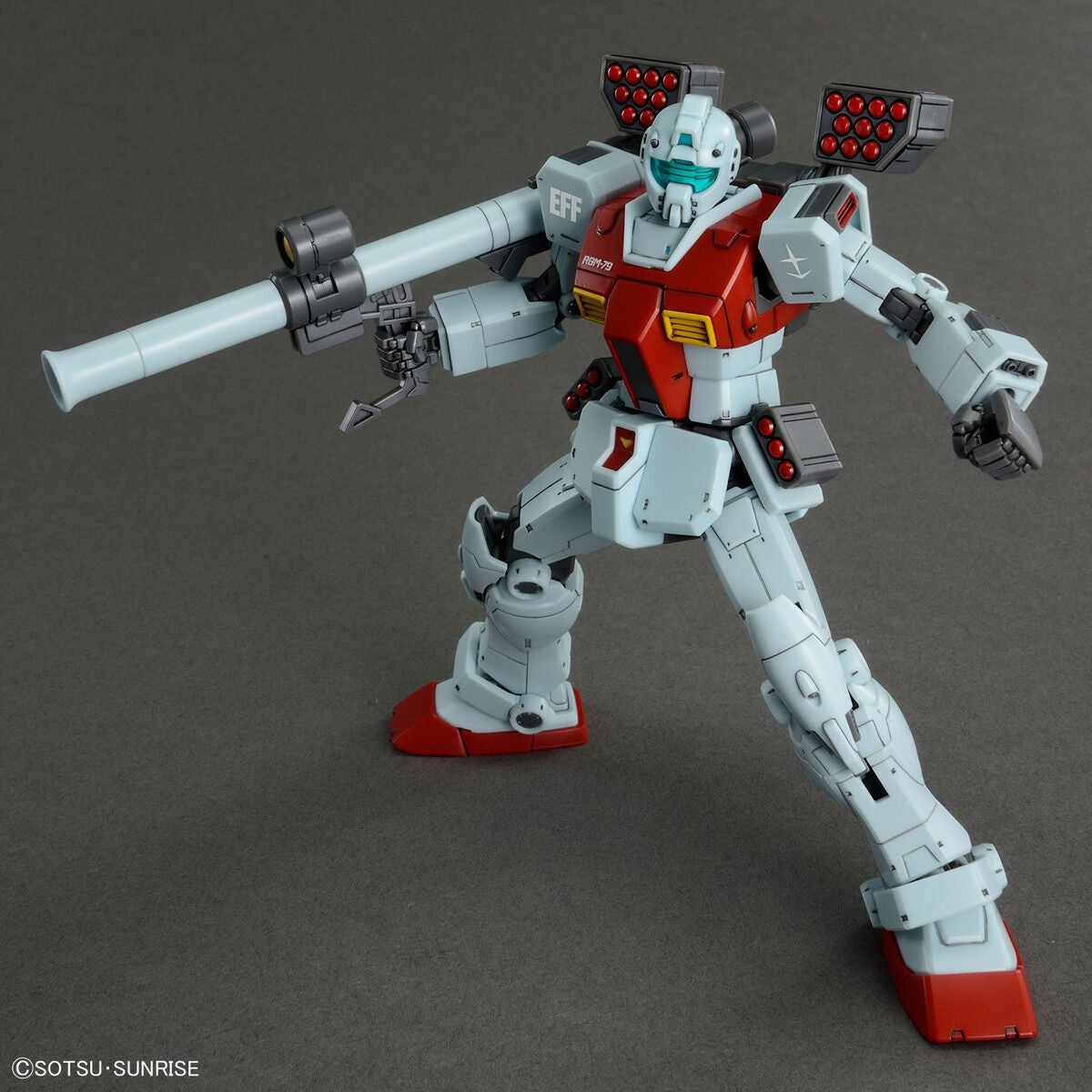 Gundam: GM (Shoulder Cannon/Missile Pod) HG Model