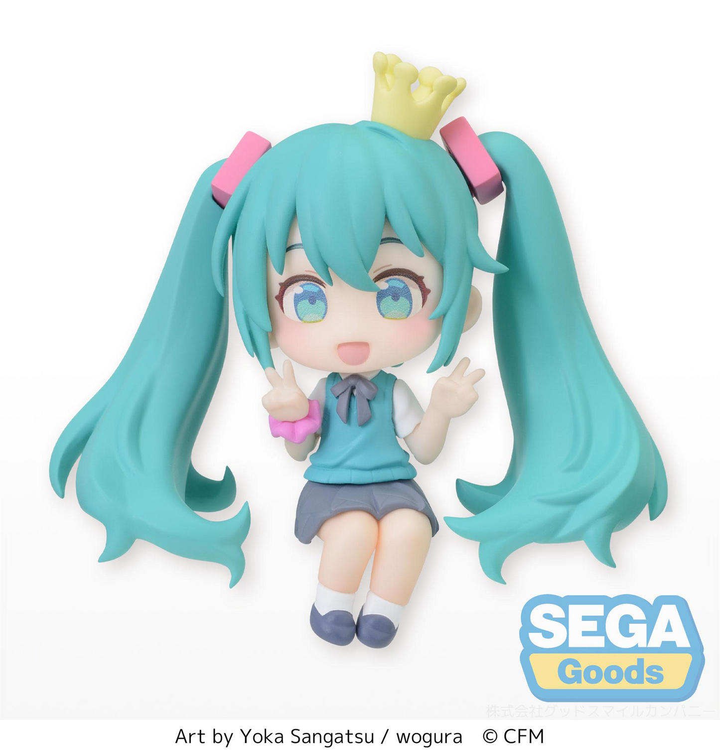 Vocaloid: Miku 16th Anniversary Perching Mini Prize Figure