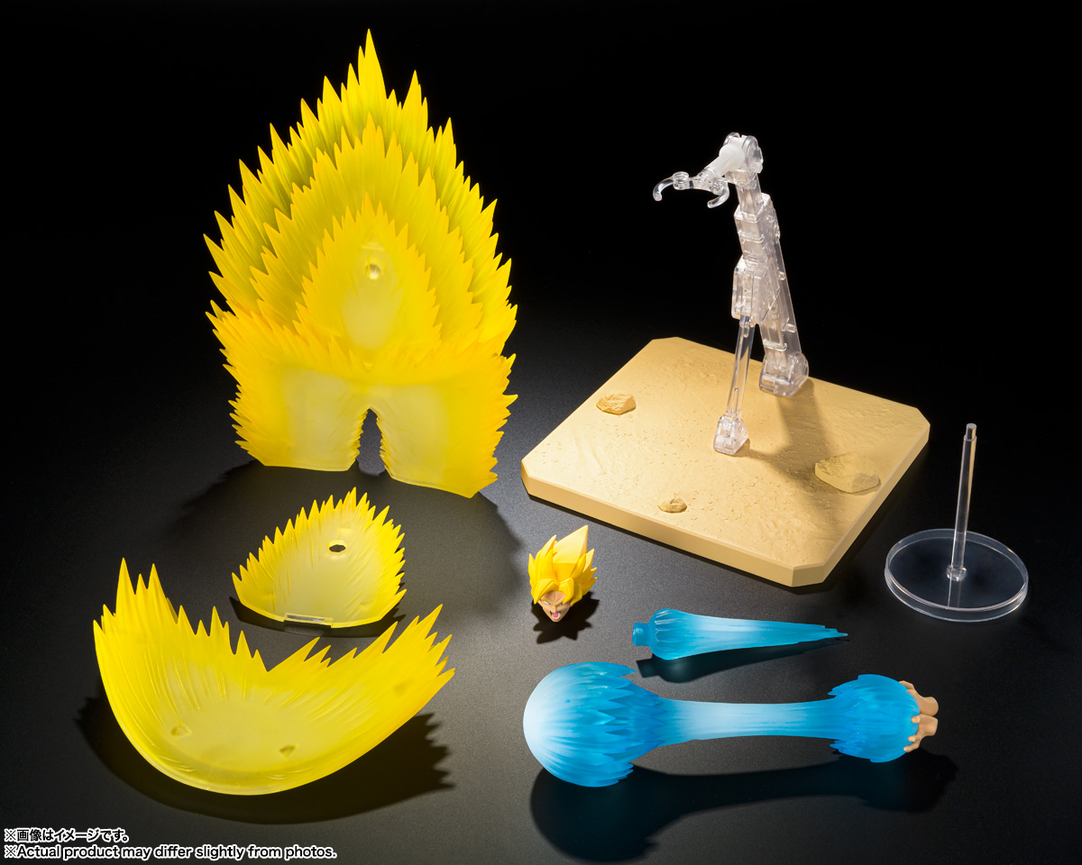 Dragon Ball Z: Super Saiyan Son Goku's Effect Parts Set -Teleport Kamahameha- S.H.Figuarts
