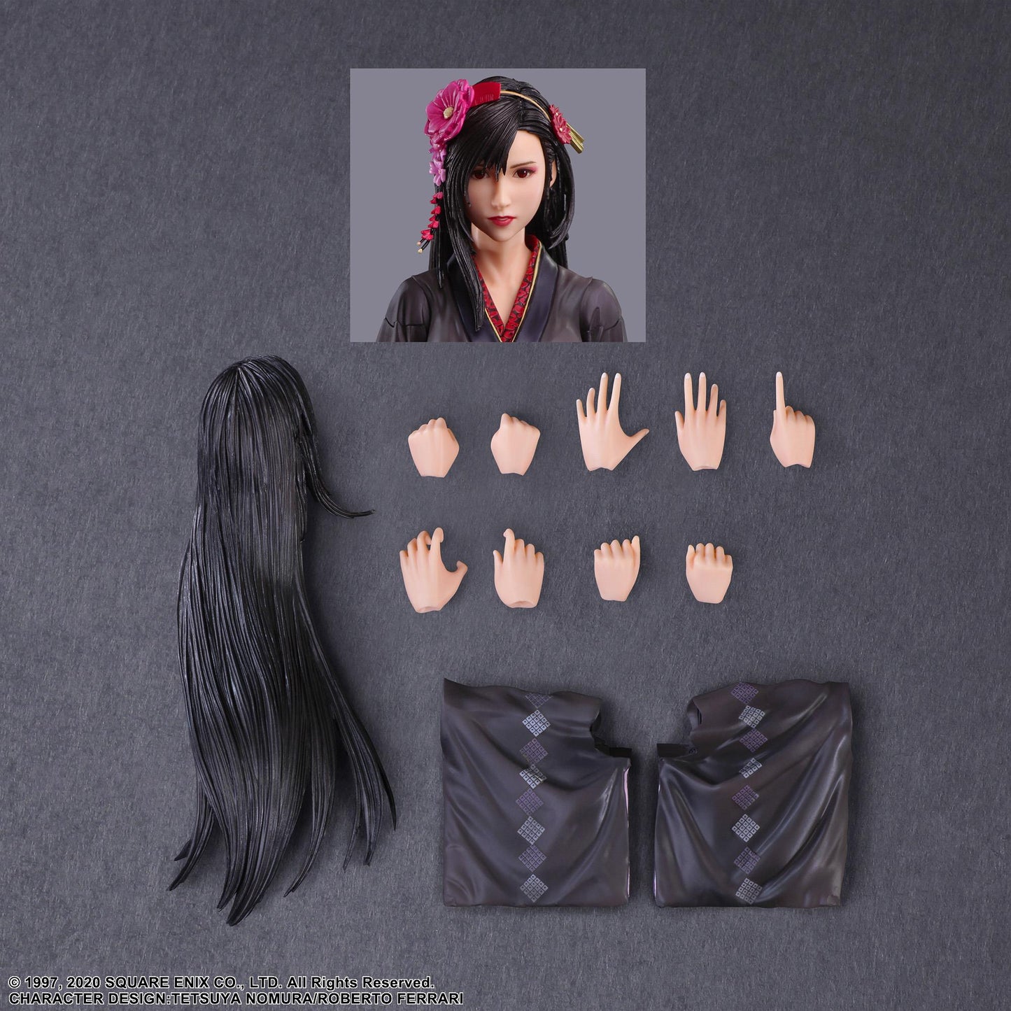 Final Fantasy VII: Tifa Lockhart -Exotic Dress Ver.- Play Arts Kai