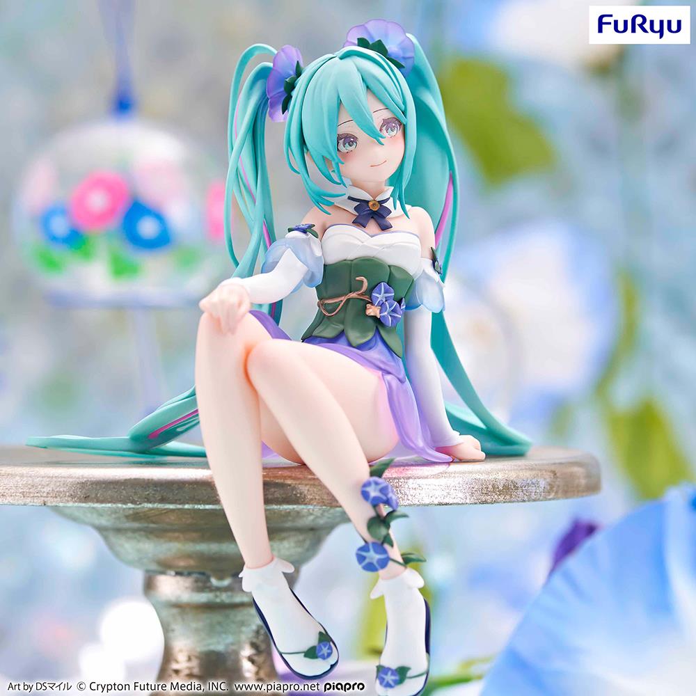 Vocaloid: Miku Flower Fairy Morning Glory Ver. Noodle Stopper Prize Figure