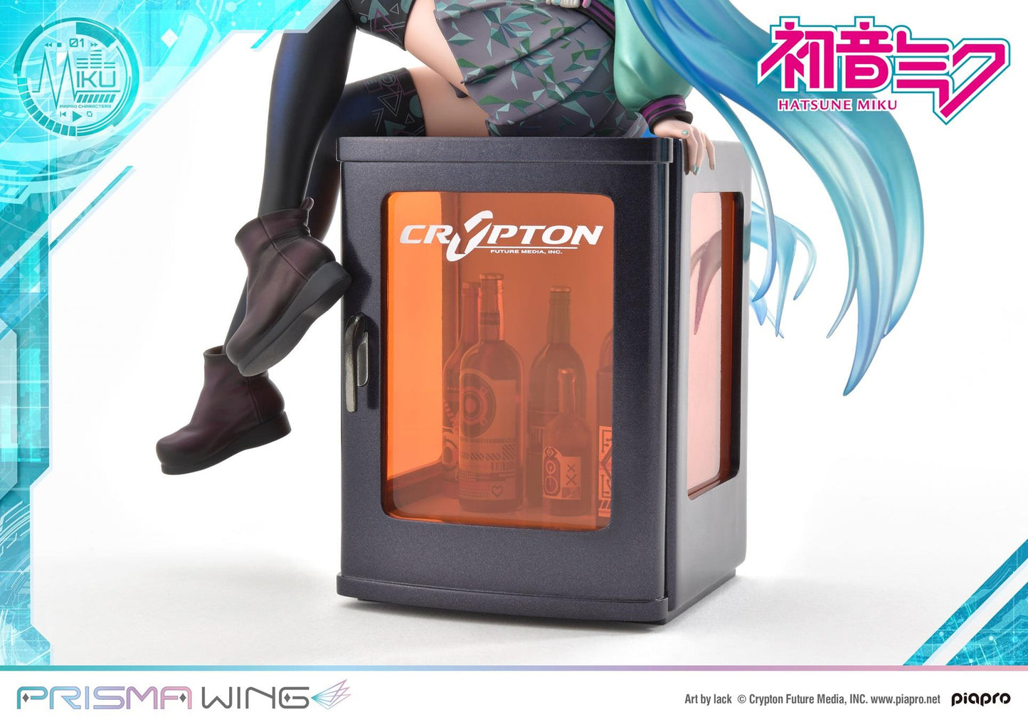 Vocaloid: Hatsune Miku -Art by Lack- Prisma Wing 1/7 Scale Figurine