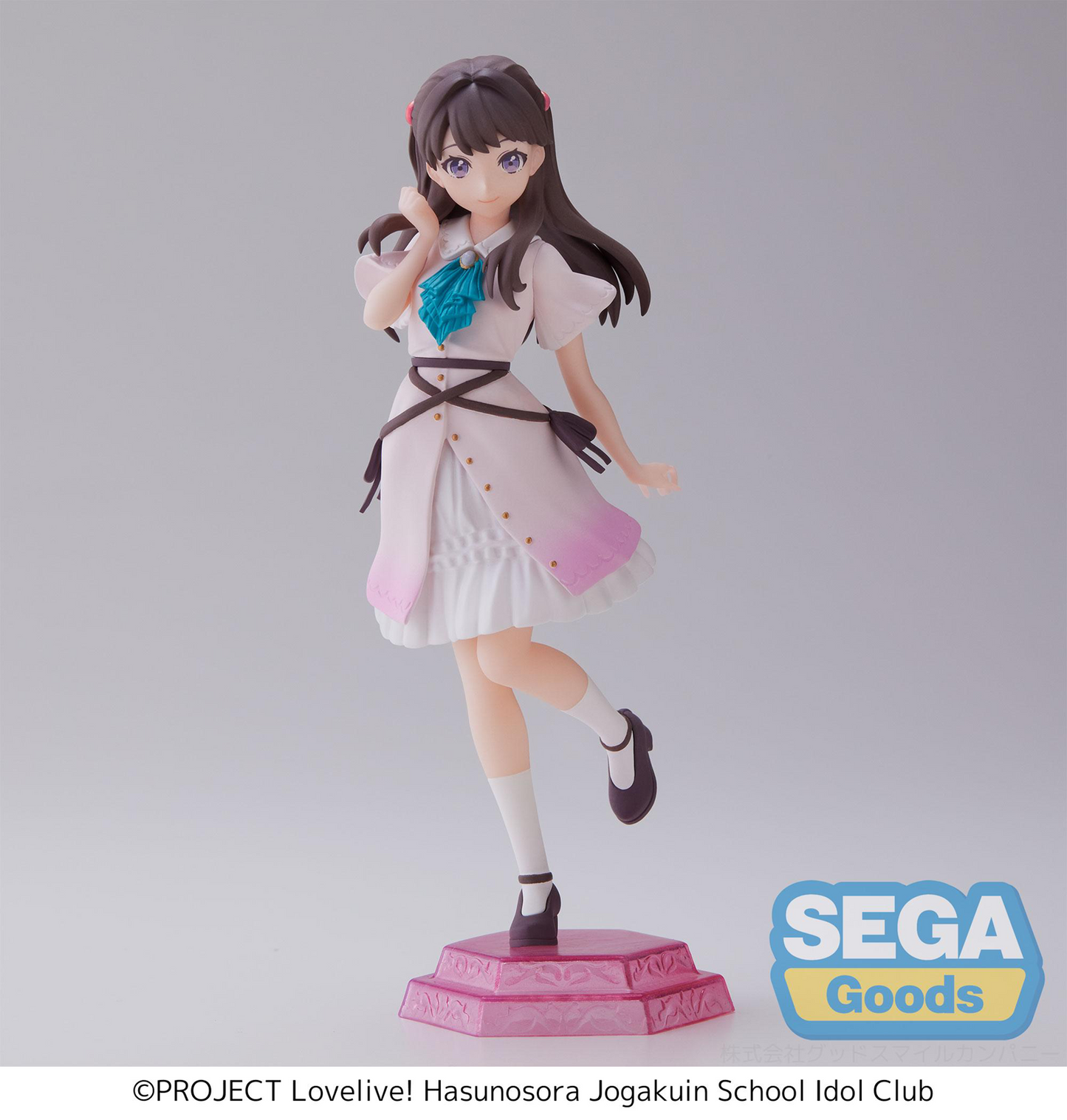 Love Live! Hasu no Sora Jogakuin School Idol Club: Megumi Fujishima Desktop x Decorate Prize Figure