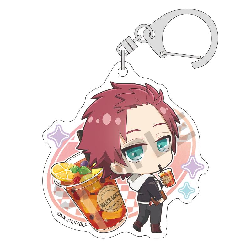 Blue Lock: Chara Peko Hoodie Acrylic Key Chain Blind Box