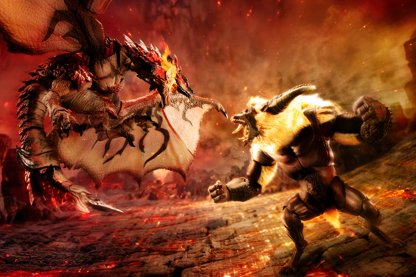 Monster Hunter: Furious Rajang S.H.MonsterArts