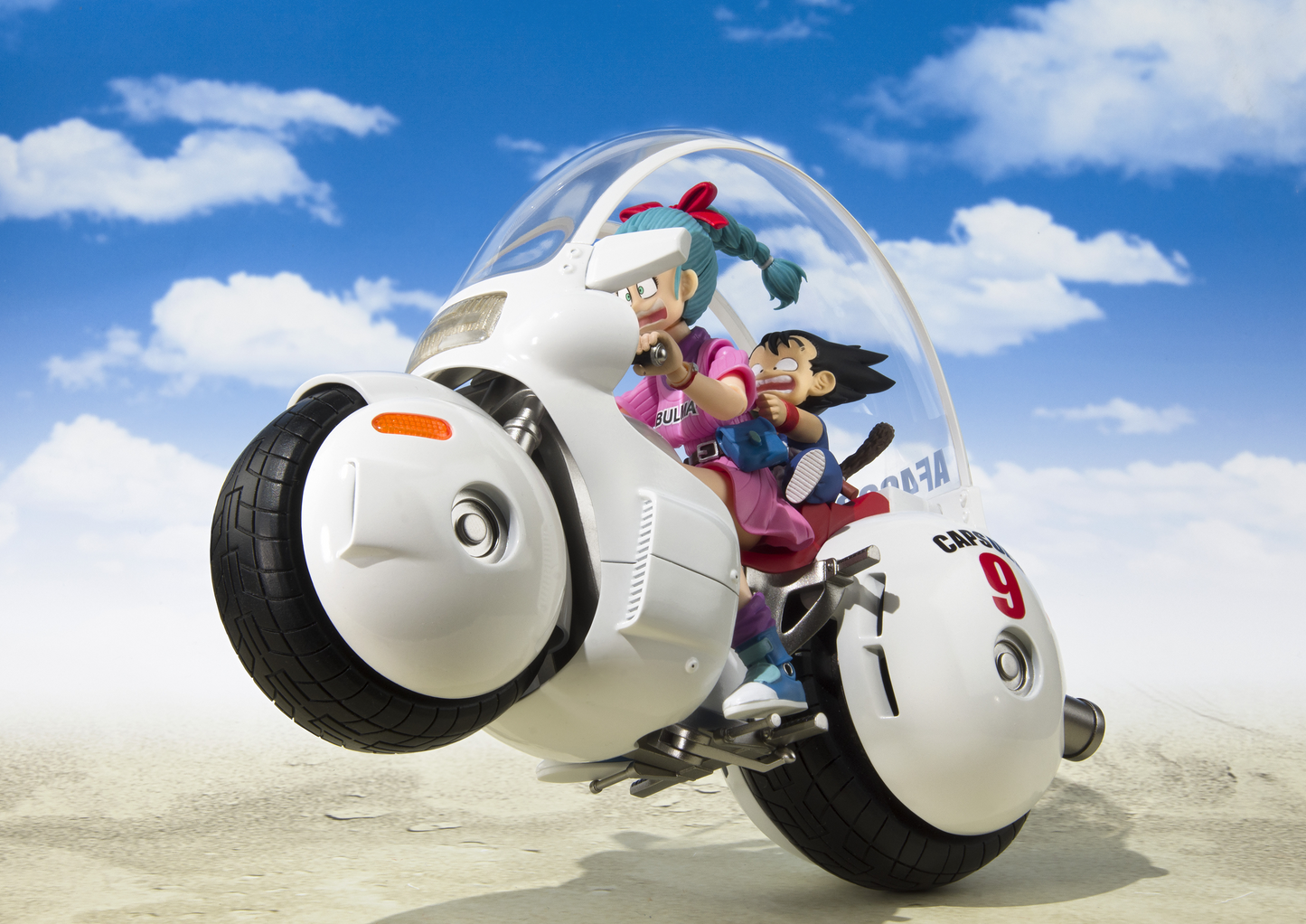 Dragon Ball: Bulma's Motorcycle -Hopoi Capsule No.9- S.H. Figuarts