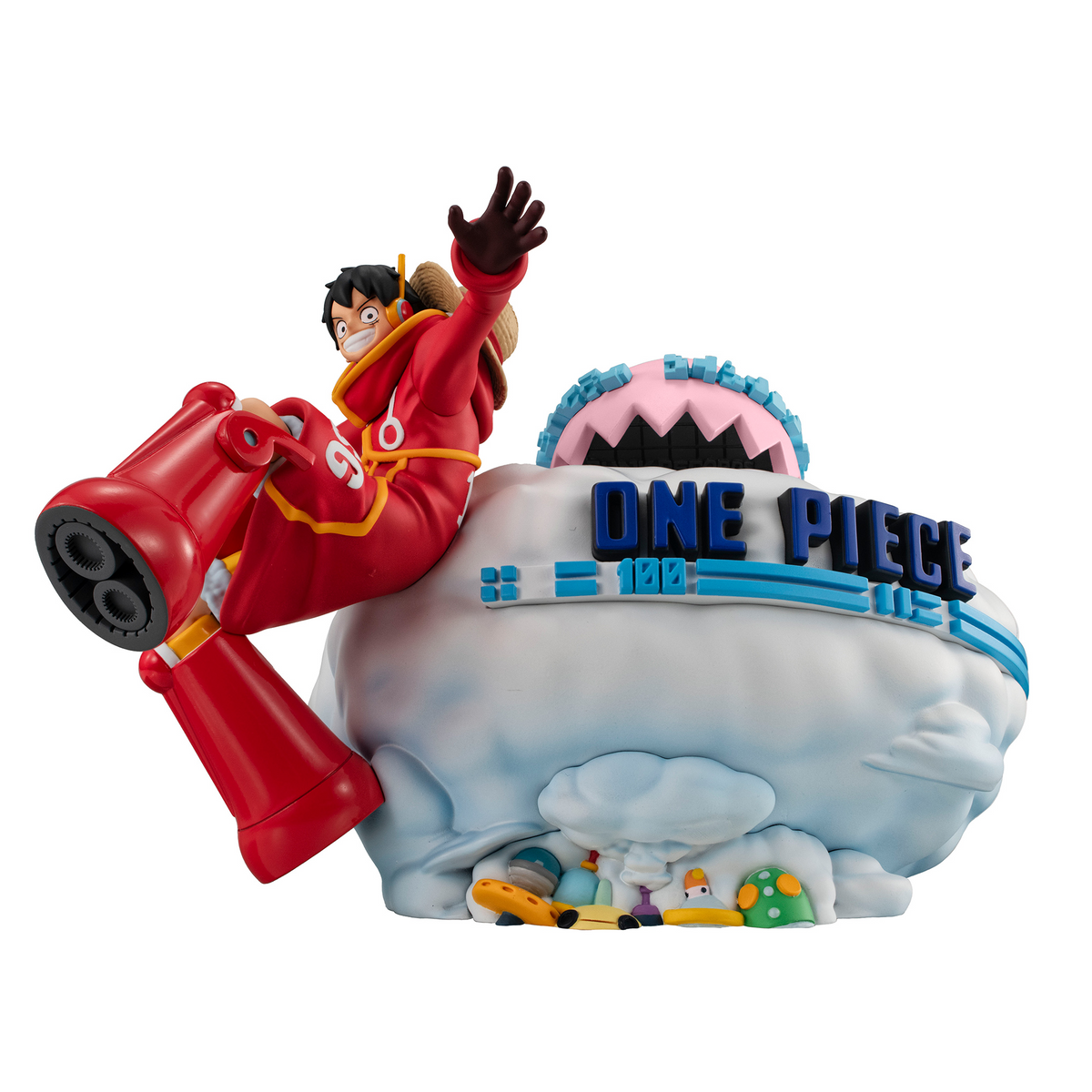 One Piece: Luffy -Egghead Ver.- Coin Bank Figure