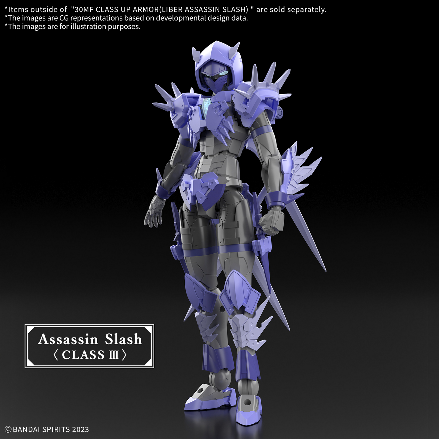 30 Minutes Fantasy: Class Up Liber Assassin Slash Model Option Pack