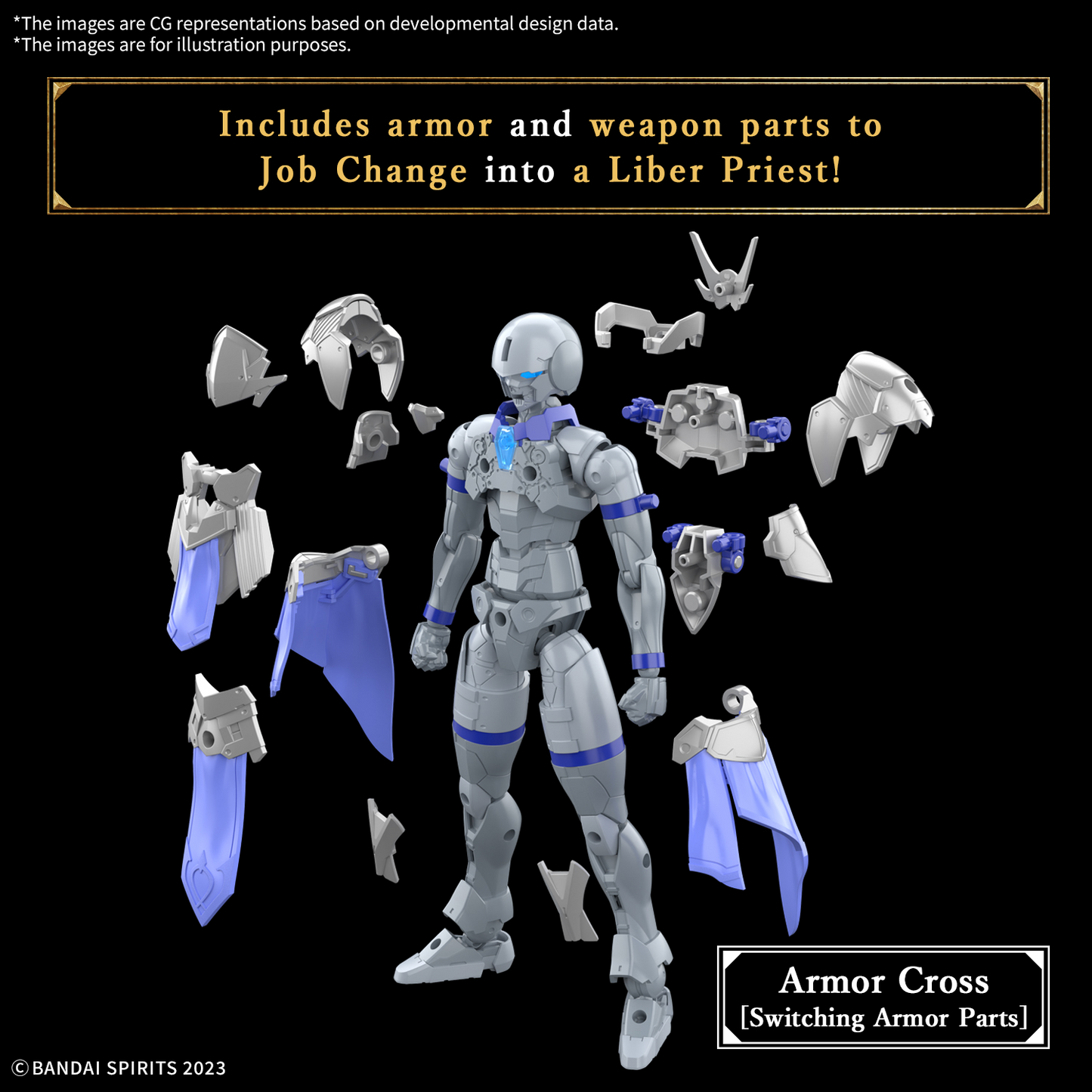 30 Minutes Fantasy: Class Up Liber Bishop Model Option Pack
