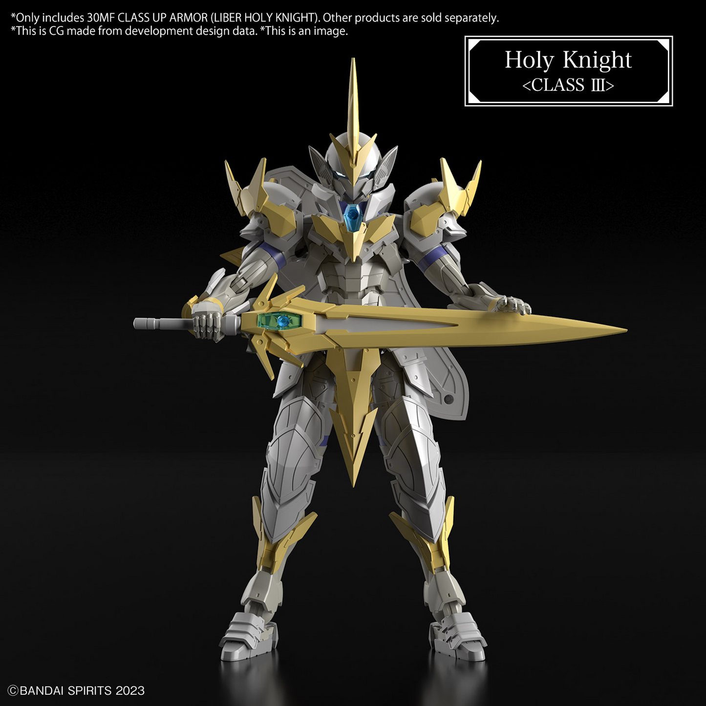 30 Minutes Fantasy: Class Up Liber Holy Knight Model Option Pack