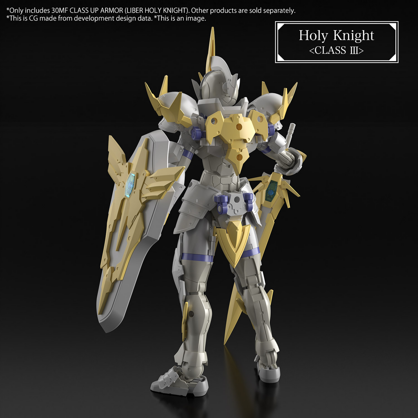 30 Minutes Fantasy: Class Up Liber Holy Knight Model Option Pack