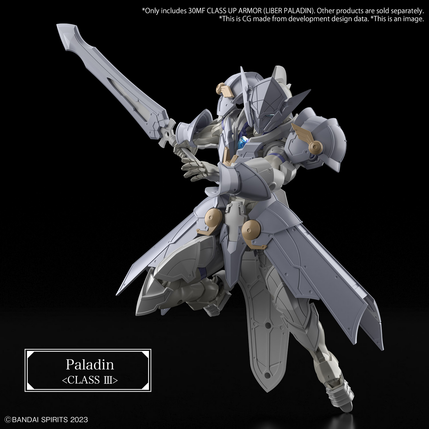 30 Minutes Fantasy: Class Up Liber Paladin Model Option Pack