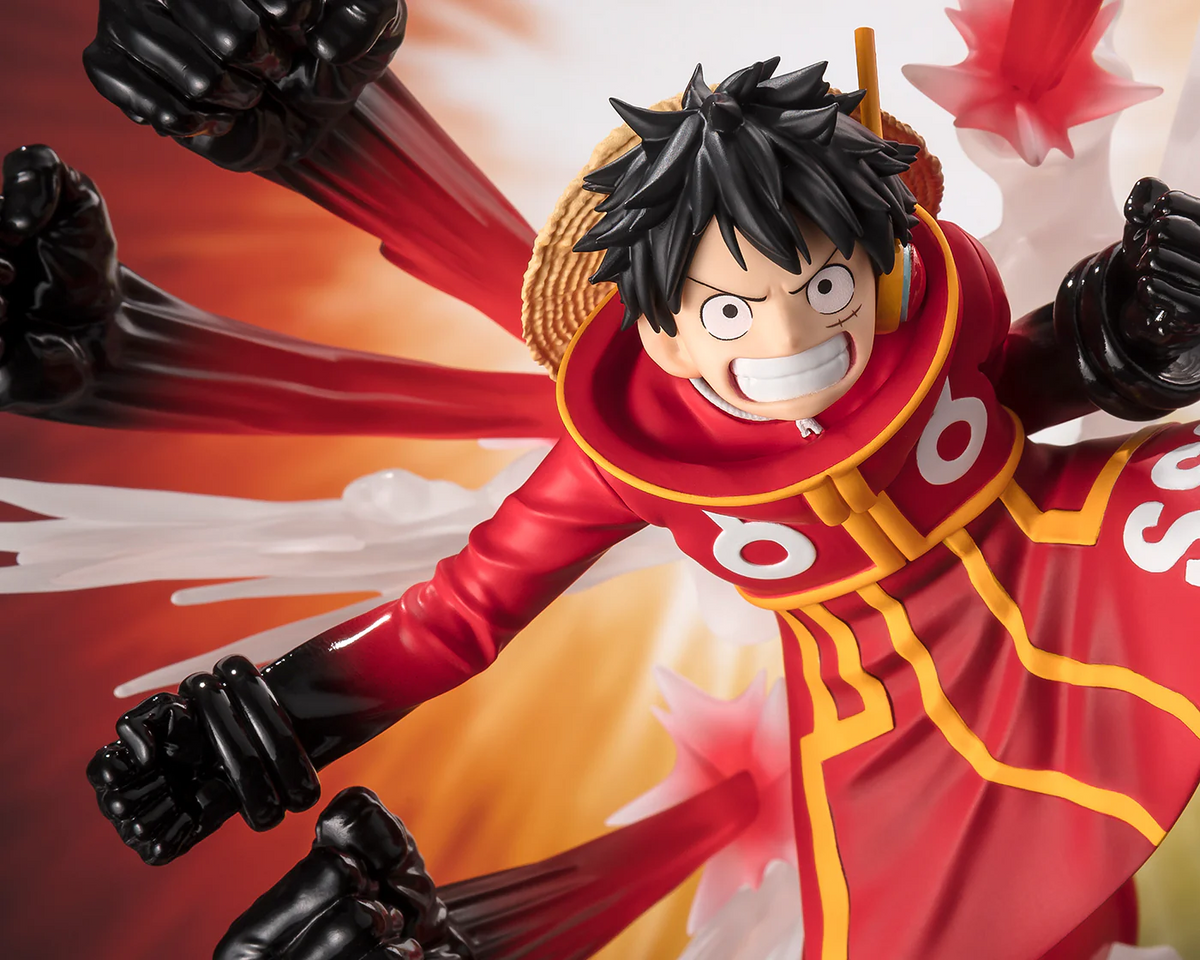 One Piece: Luffy Gum-Gum-Hawk-Gatling Figuarts Zero Figure
