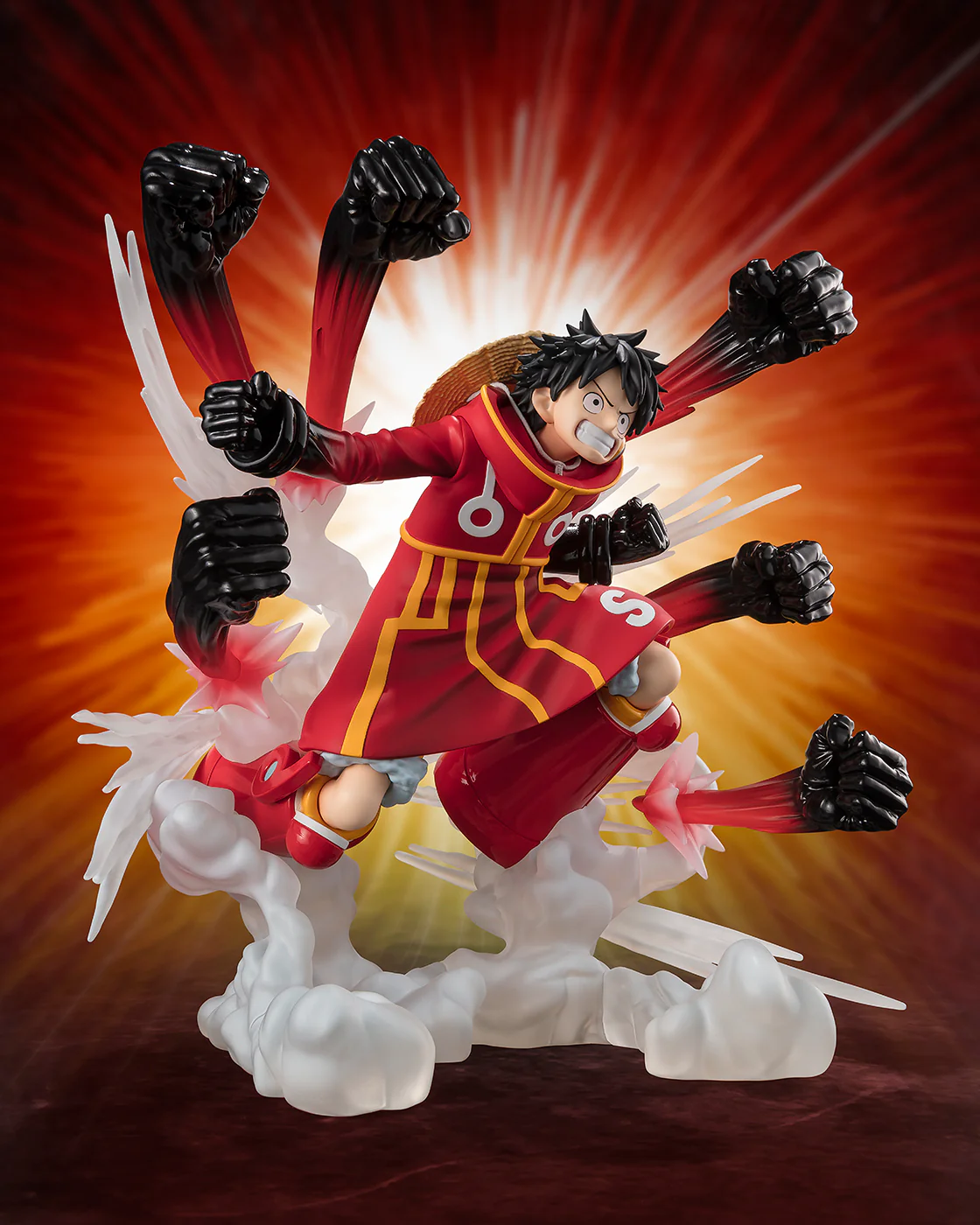 One Piece: Luffy Gum-Gum-Hawk-Gatling Figuarts Zero Figure