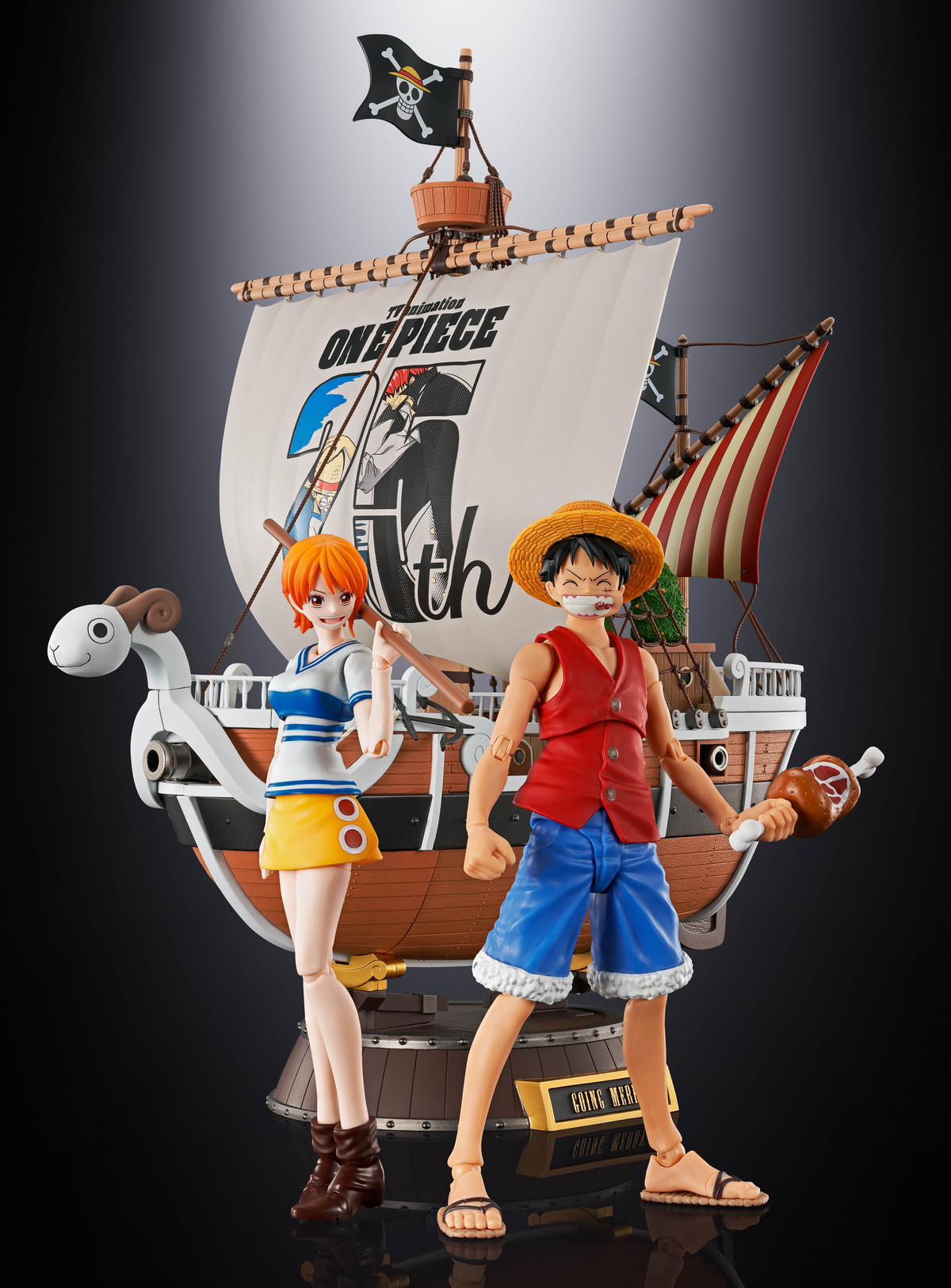 One Piece: Going Merry -25th Anniversary Memorial Edition- Chogokin Figure
