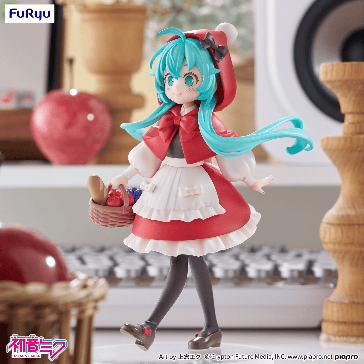 Vocaloid: Hatsune Miku Desktop Fairy -Little Red Riding Hood Ver.- Prize Figure