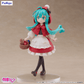Vocaloid: Hatsune Miku Desktop Fairy -Little Red Riding Hood Ver.- Prize Figure