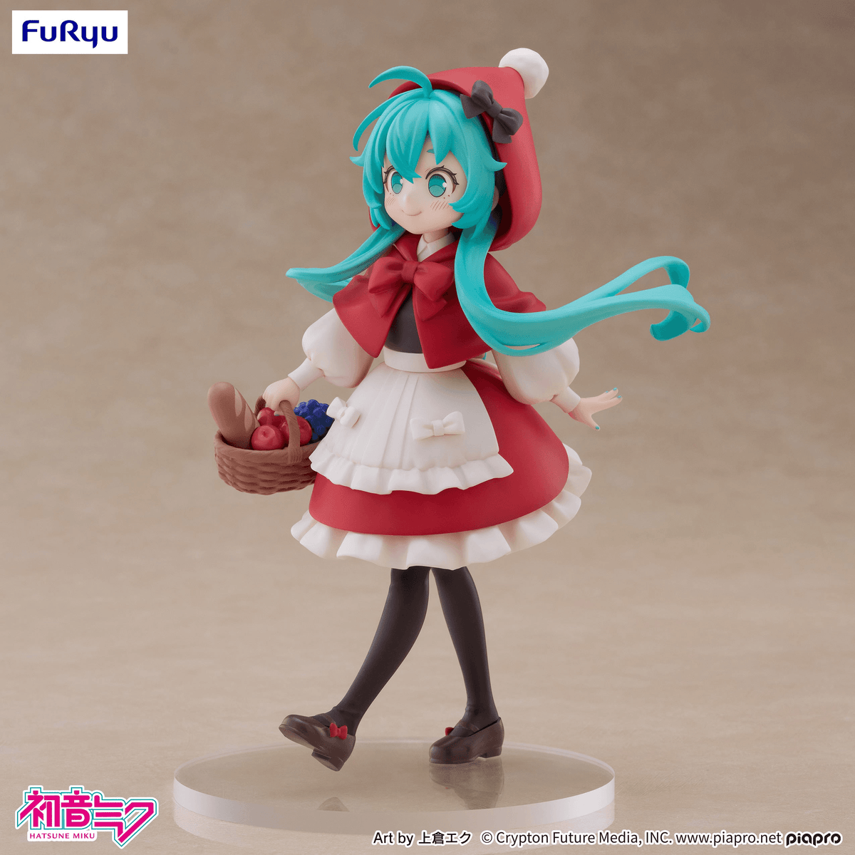 Vocaloid: Hatsune Miku Desktop Fairy -Little Red Riding Hood Ver.- Prize Figure