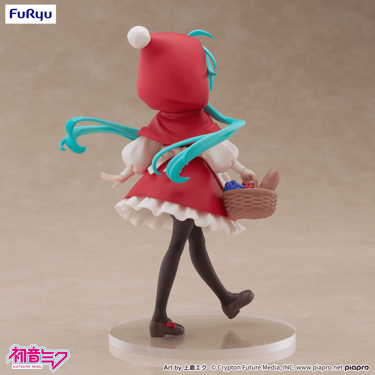Vocaloid: Hatsune Miku Desktop Fairy -Little Red Riding Hood Ver.- Prize Figure