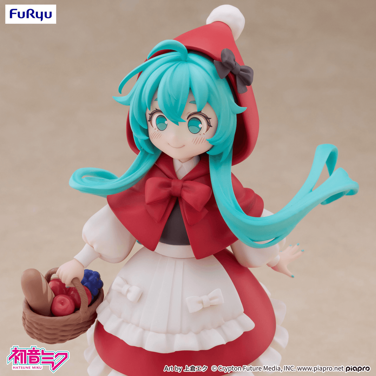 Vocaloid: Hatsune Miku Desktop Fairy -Little Red Riding Hood Ver.- Prize Figure